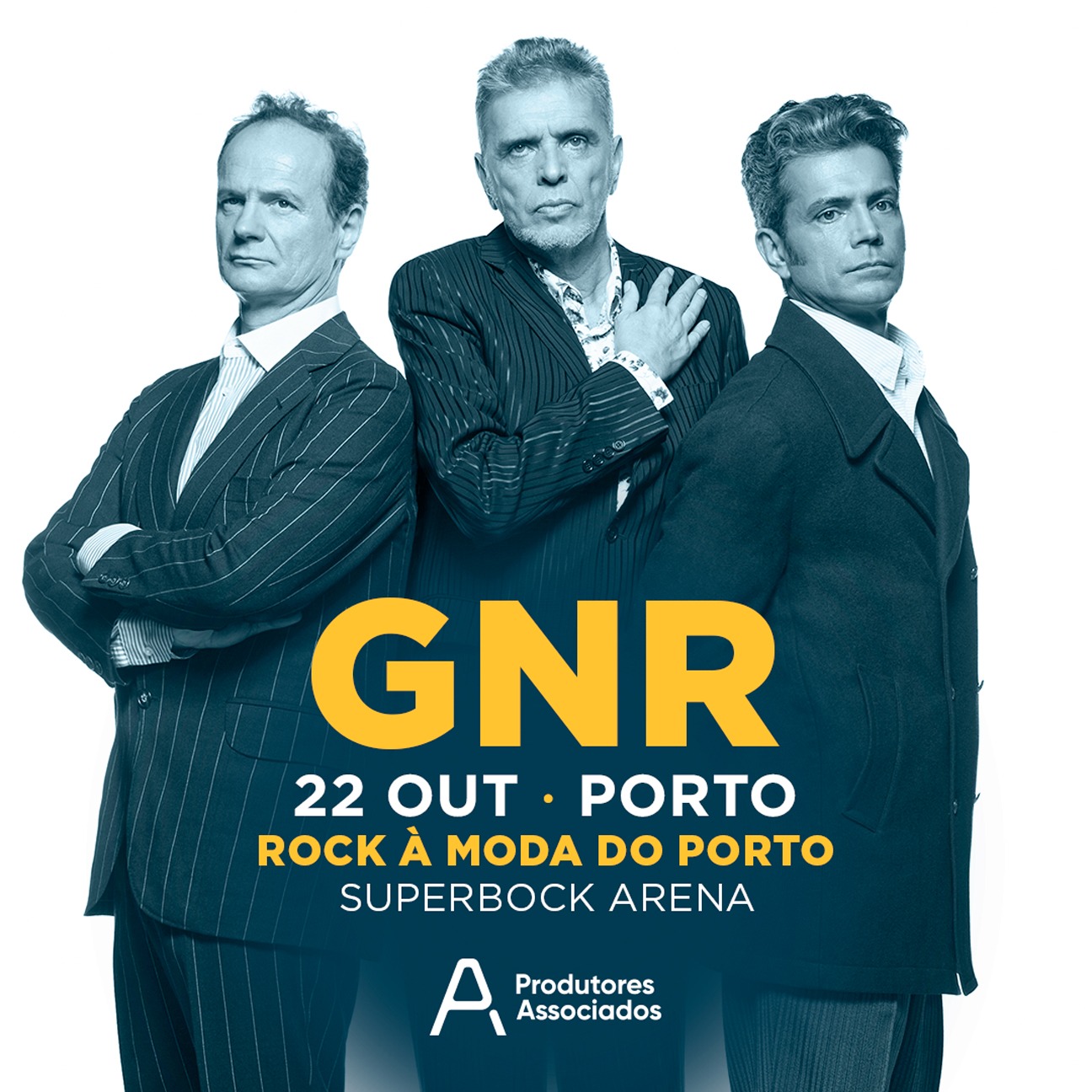 Produtores Associados GNR Rock A Moda Do Porto 2022