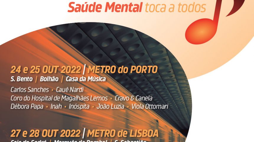 HÁ MÚSICA AO FUNDO DO TÚNEL REGRESSA ÀS ESTAÇÕES DE METRO DE LISBOA E DO PORTO