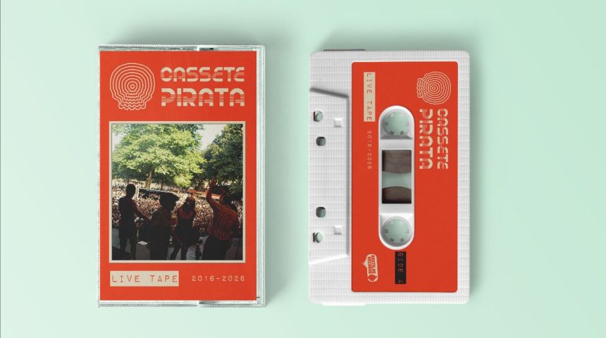 CASSETE PIRATA celebram 10 anos com festa de aniversário e lançamento de “Cassete Pirata Live Tape” a 18 de abril no MUSA de Marvila, Lisboa